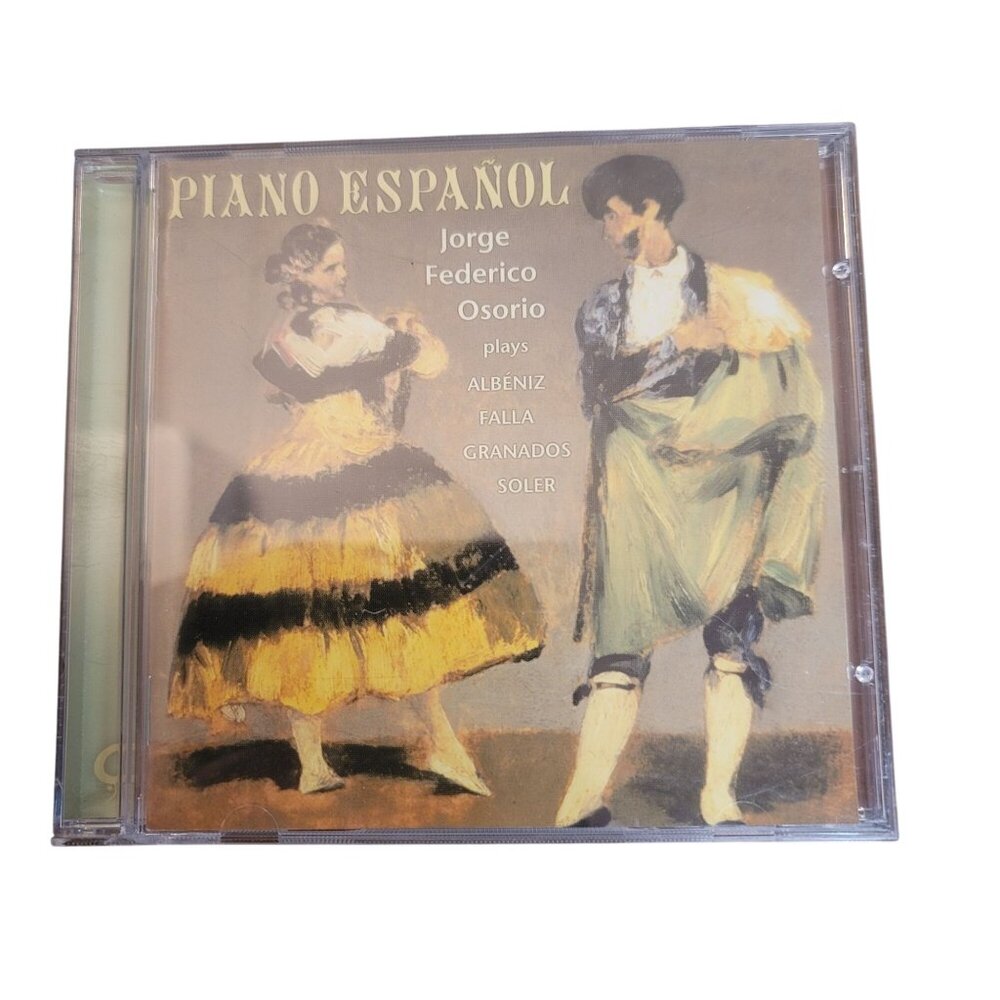 Piano Español CD By Jorge Federico Osorio Playing Albeniz Falla Granados & Soler